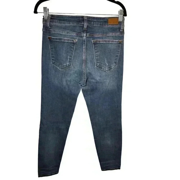 Judy Blue Women's Straight Fit Jeans Size 7/28 Blue Stretch Medium - Picture 3 of 9